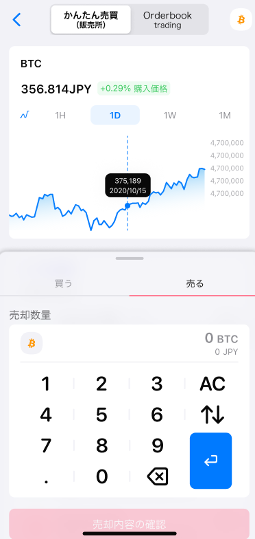 Zaifアプリの機能紹介 – support.zaif